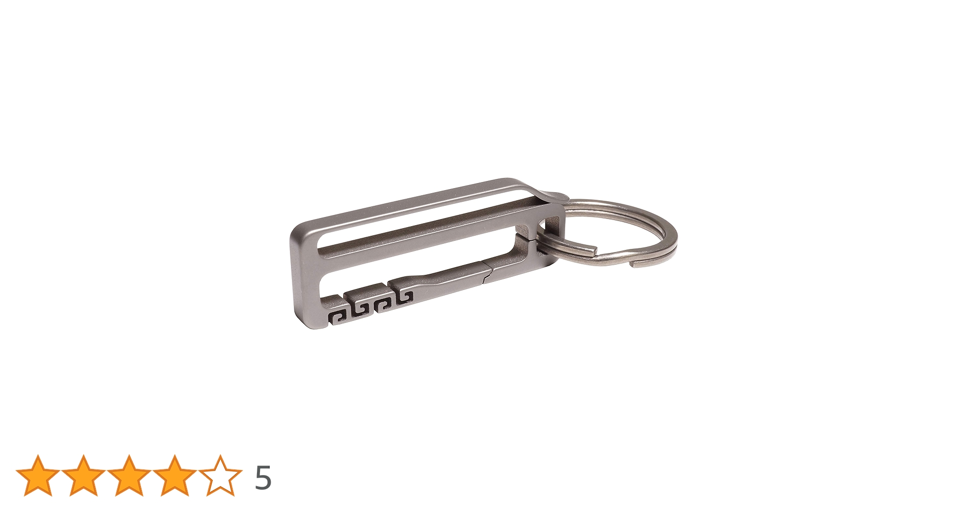 Amazon.co.jp: ベルトクリップ カラビナ チタン合金 キーリング