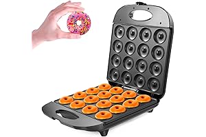 Maquina para donas grandes: Donas caseras deliciosas en minutos