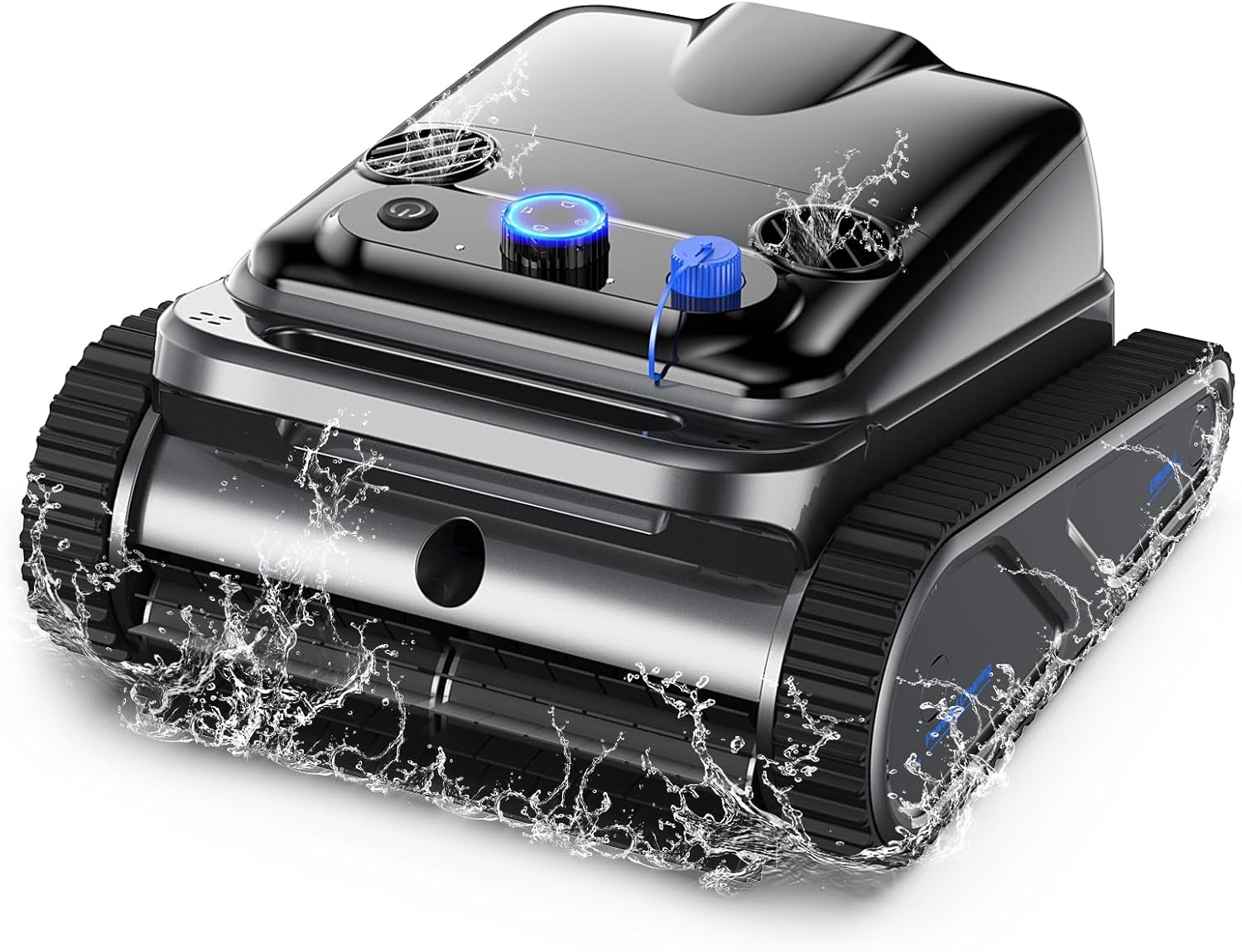 Cordless Pool Cleaner, Robotic Pool Vacuum for Inground