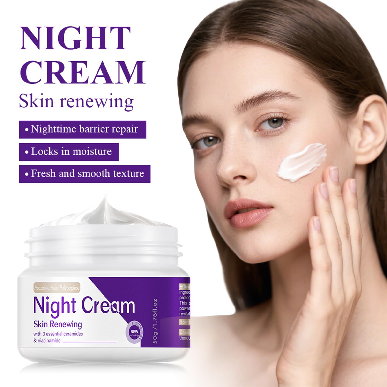 Amazon.com: Skin Renewing Night Cream - Niacinamide, Peptide