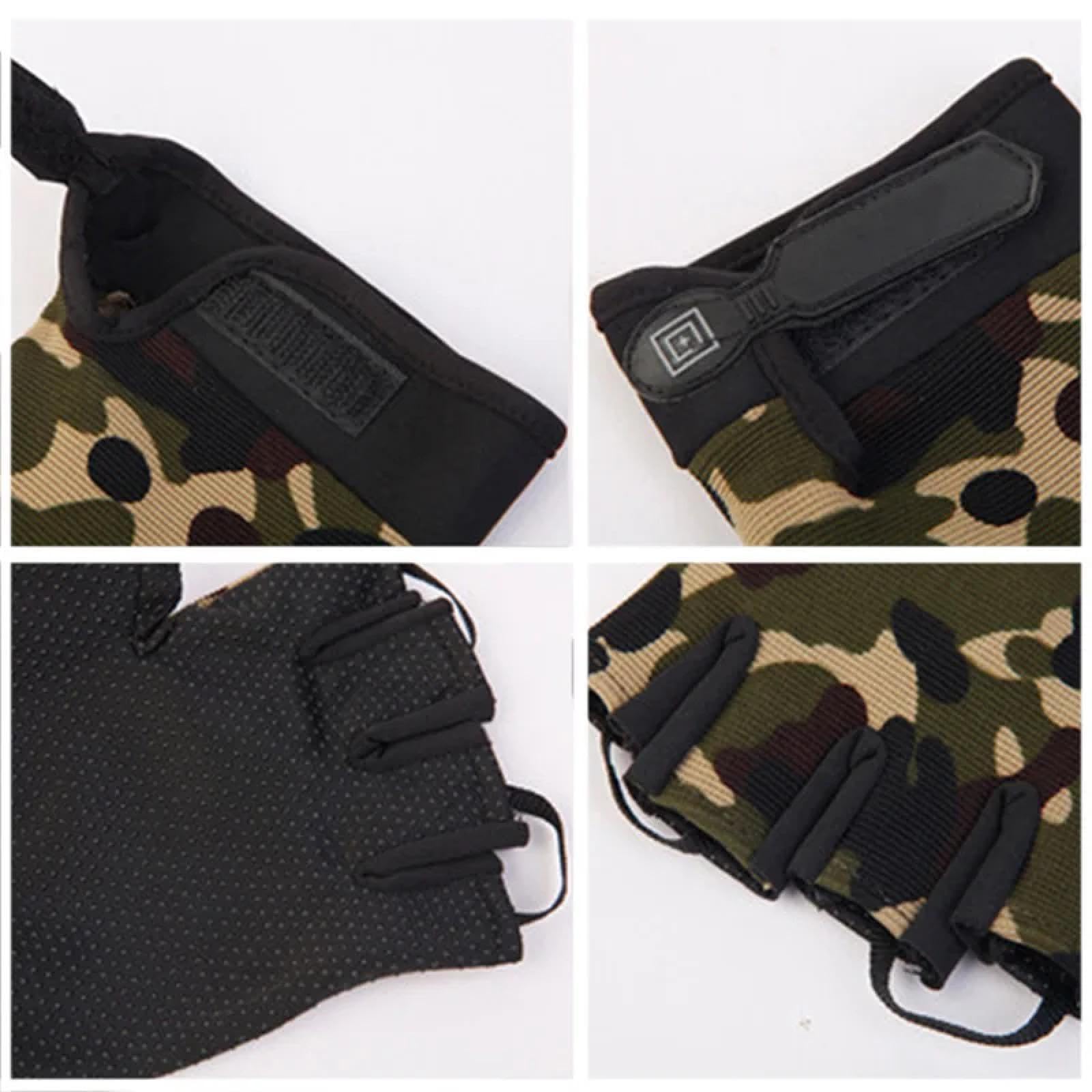 SiVaji Guantes Invierno Hombre Mujere Gloves Guantes De Pesca para Hombre Guantes De Equitación Transpirables Al Aire Libre Bicicleta Táctica Antideslizante