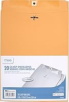 Vista 1 de Mead - Sobres con broche metálico 6x9, Marrón