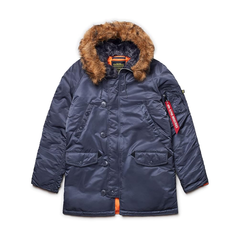 Alpha Industries N-3B Slim Fit Parka - Cold Weather Military