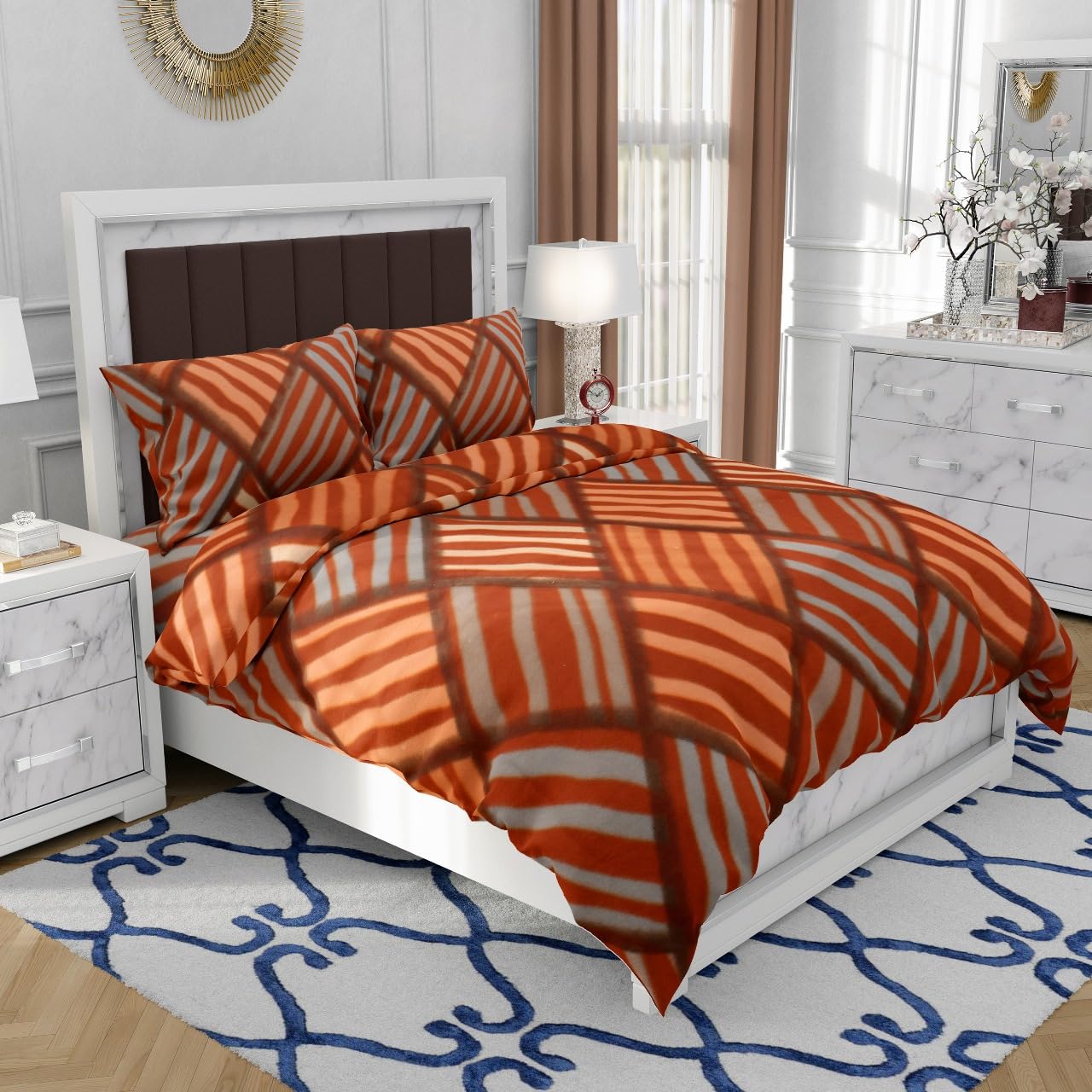 Fleece Winter Woolen Warm/Winter King Size Flat Double Bedsheet with 2 Pillow Cover Fleece Winter Woolen Warm/Winter King Size Flat Double Bedsheet with 2 Pillow Cover