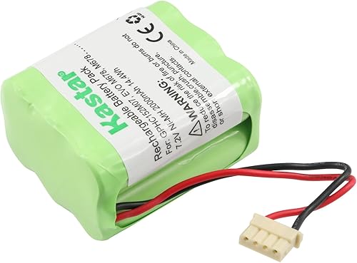 Miniatura 2 de Kastar GPHC152M07 Batería (1 paquete), Ni-MH 7.2V 2000mAh, repuesto para Dirt-Devil GPHC152M07, Mint 4200, M678, EVO M678