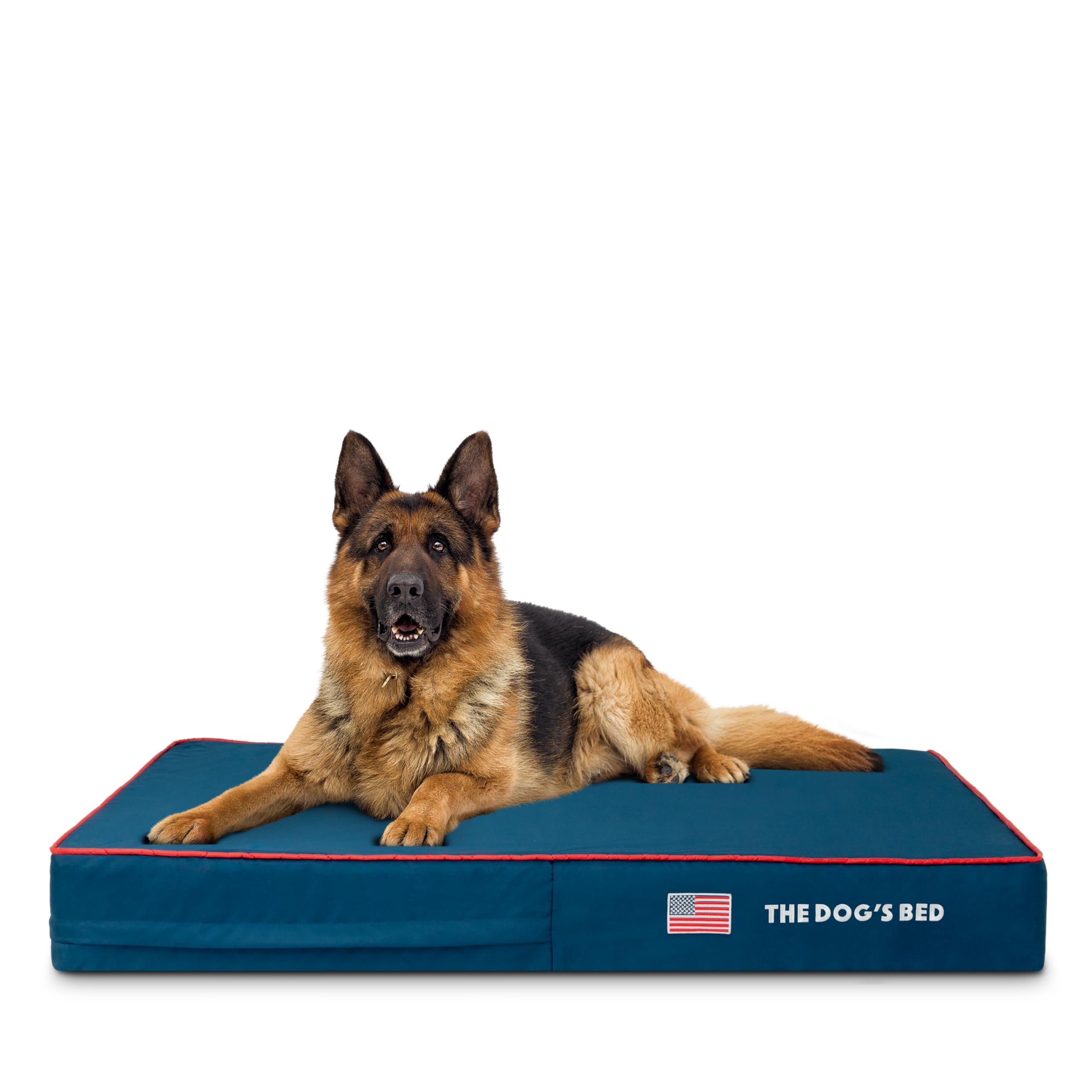 The Dog’s Bed Orthopaedic Memory Foam Dog Bed for XL Dogs, Waterproof Washable Cover, Anti-Slip Base, Calming Surface – CertiPUR-Certified Foam, Grey Plush, 15cm Thick — view 21