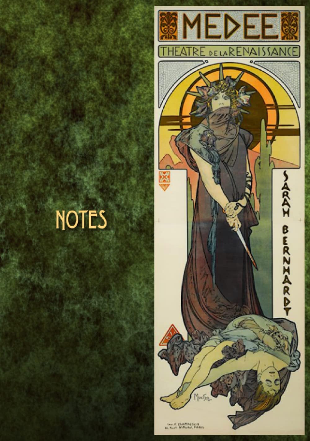 Médée: Mucha Series: Sarah Bernhardt Collection