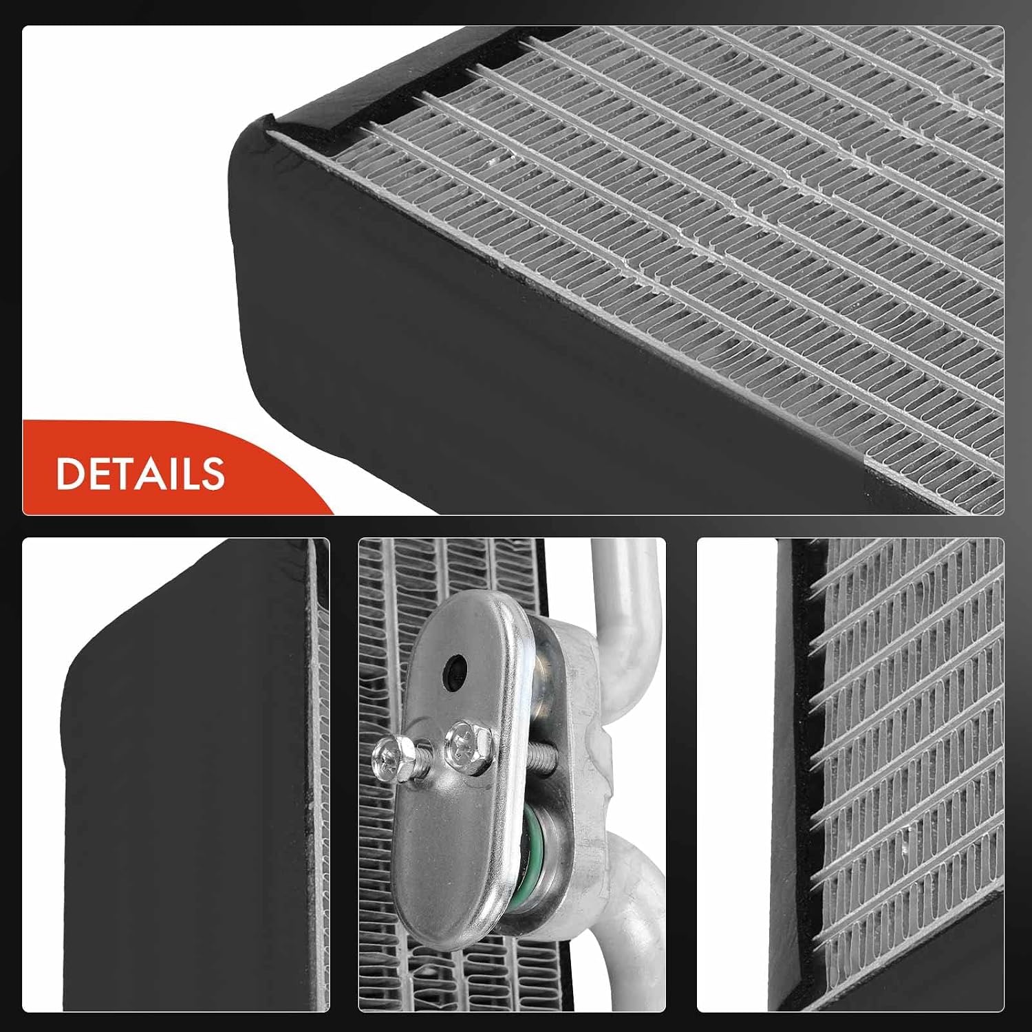 A-Premium Rear AC Evaporator Core Compatible with Lexus GX470 2003-2009 4.7L, with Pressing Plate