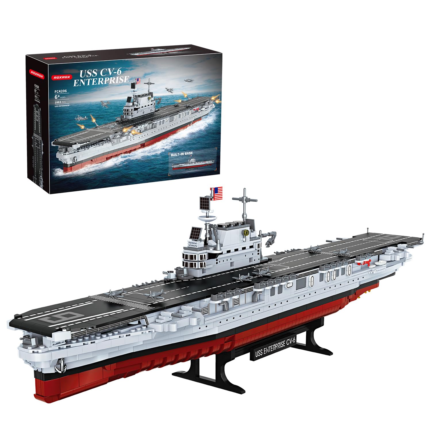 Amazon.com: Military Series World War II Battleship Building Kit