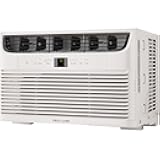 6,000 BTU Window Air Conditioner and Dehumidifier, 115V, Cools up to 250 Sq. Ft. for Apartment, Dorm Room, Small/Medium Rooms, with Remote Control, White