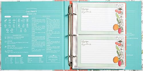 Miniatura 2 de C.R. Gibson Fruit Fusion - Libro de recetas duradero de 3 anillas, 9 x 9.5 pulgadas