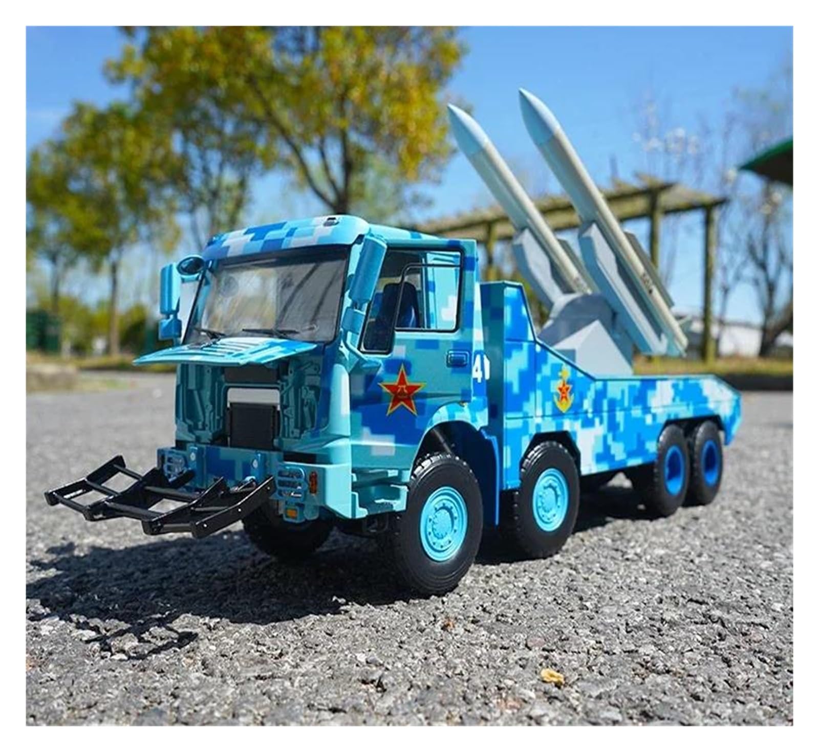 Metallo Scala Replica 1 24 per il veicolo di lancio missili antinave per 70a serie modelli pressofusi arredamento per la casa Hobby Veicoli Giochi Set