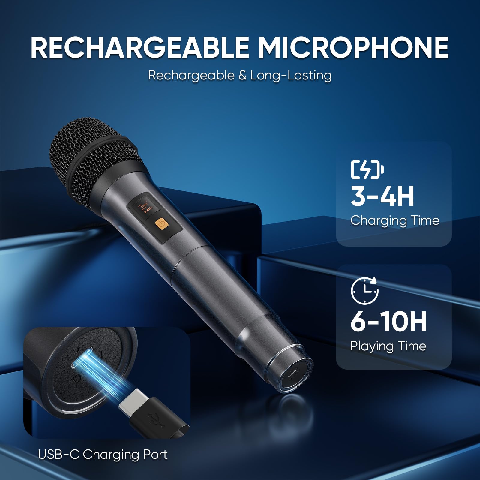 Amazon.com: Karaoke Machine, Portable Bluetooth Speaker with 3