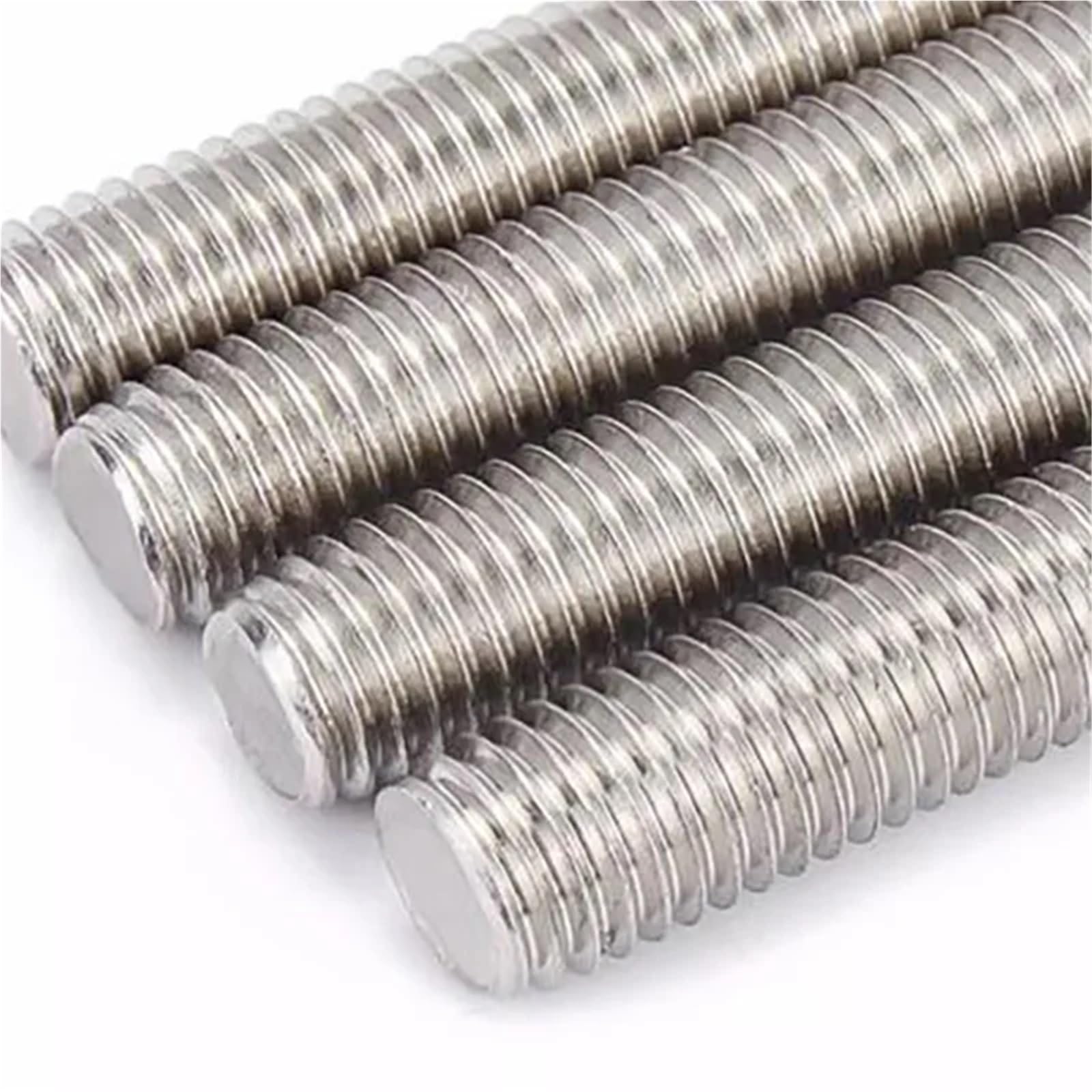 Varilla roscada completa Varillas con rosca métrica completa Tornillos Perno de acero inoxidable 304(M10 (5pcs),250mm)