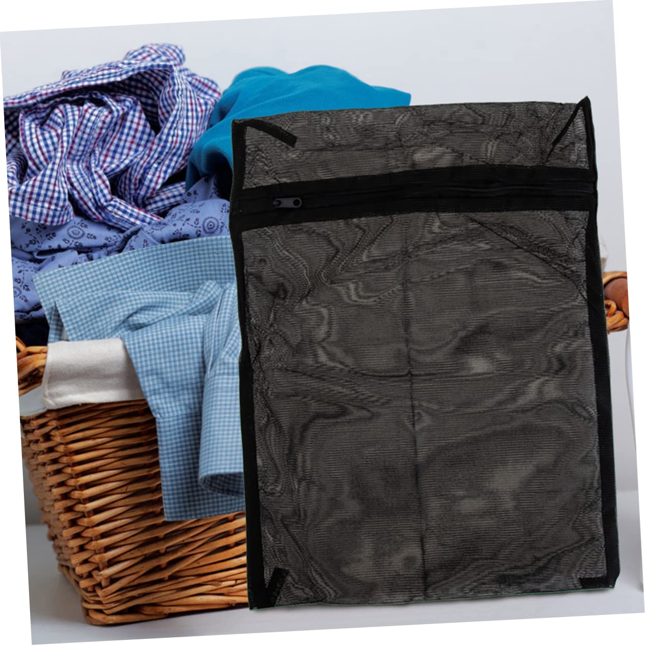 CAXUSD 8Pcs Mesh Laundry Bags for Washing Bags for Clothes Travel Storage Organizer Reusable Mesh Wash Bags for Blouse Underwear Lingerie and Clothes - Image 4