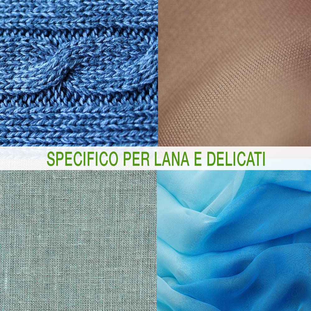 Eko Detersivo Lavatrice Lana e Delicati Alla Spina 10Kg, Profumo Floreale, Ecologico - Bag in Box