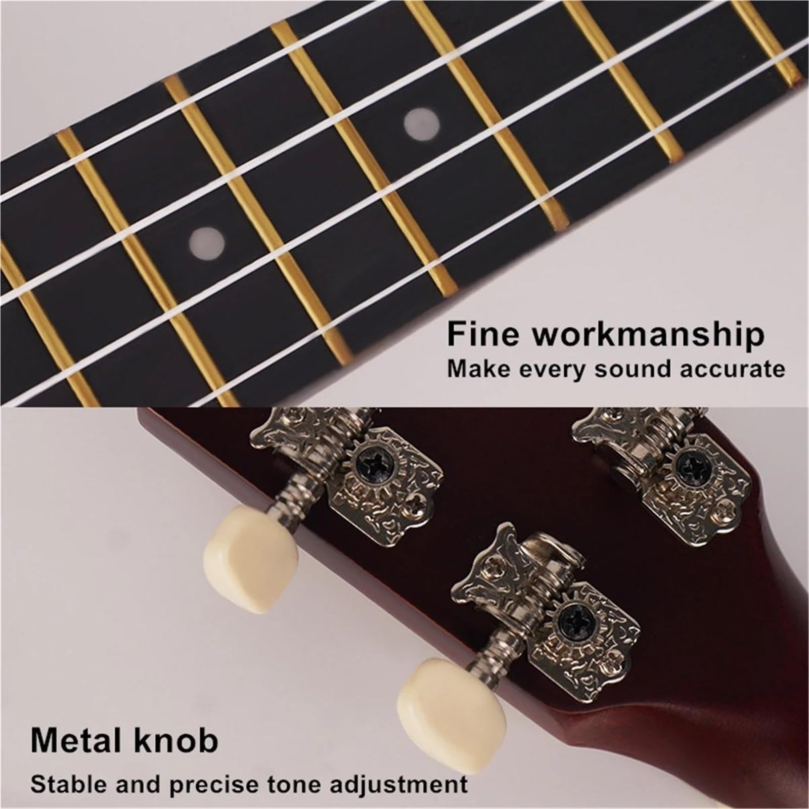 21 calowe Ukulele Sopranowe W Stylu Hawajskim Idealne Dla Początkujących Ukulele