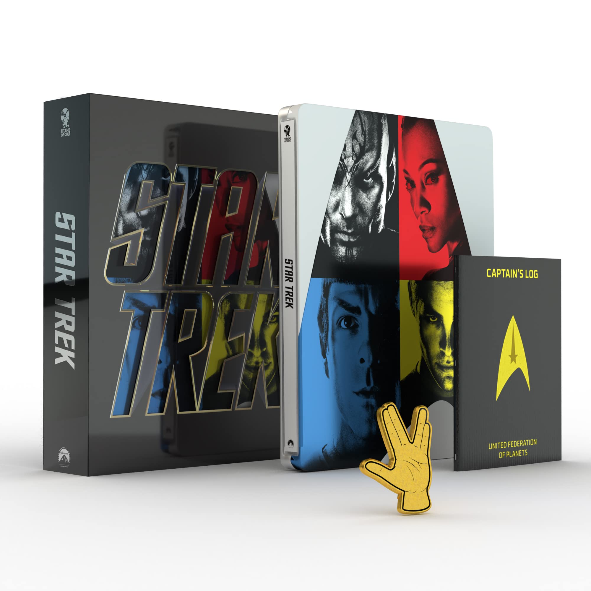 Star Trek (2009) Titans of Cult (Steelbook) (4K UHD + BD) - BD