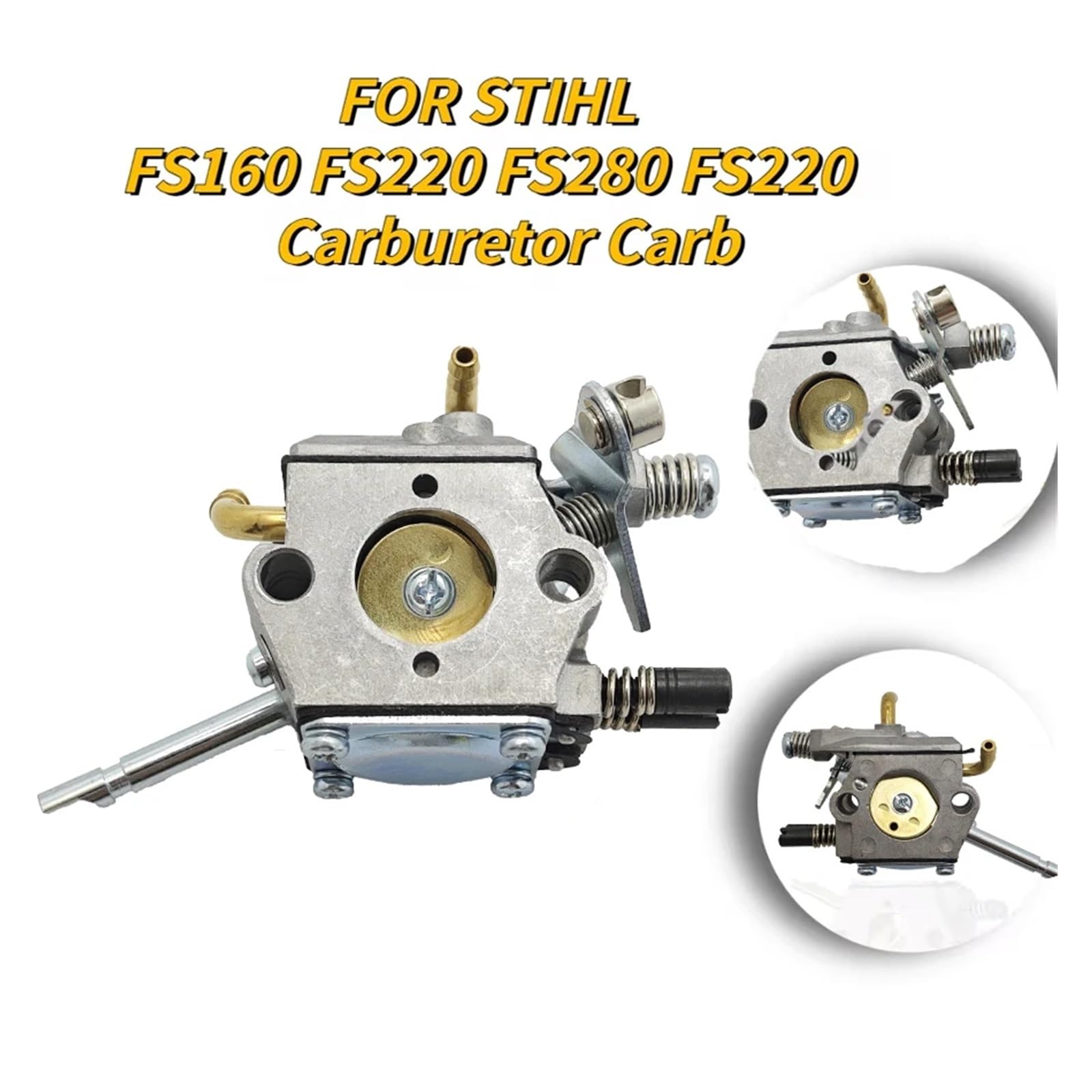 Carburador de repuesto for desbrozadora Stihl FS160, FS180, FS220, FS220, FS280 y FS290 (número de pieza 4119-120-0602)