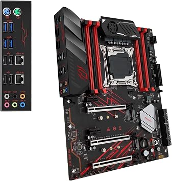Motherboard Fit for Machinist X99 Motherboard Support Intel Xeon E5 2699 V3 2697 V4 CPU Series LGA 2011-3 DDR4 ECC Non-ECC Memory NVME M.2 ATX MR9D