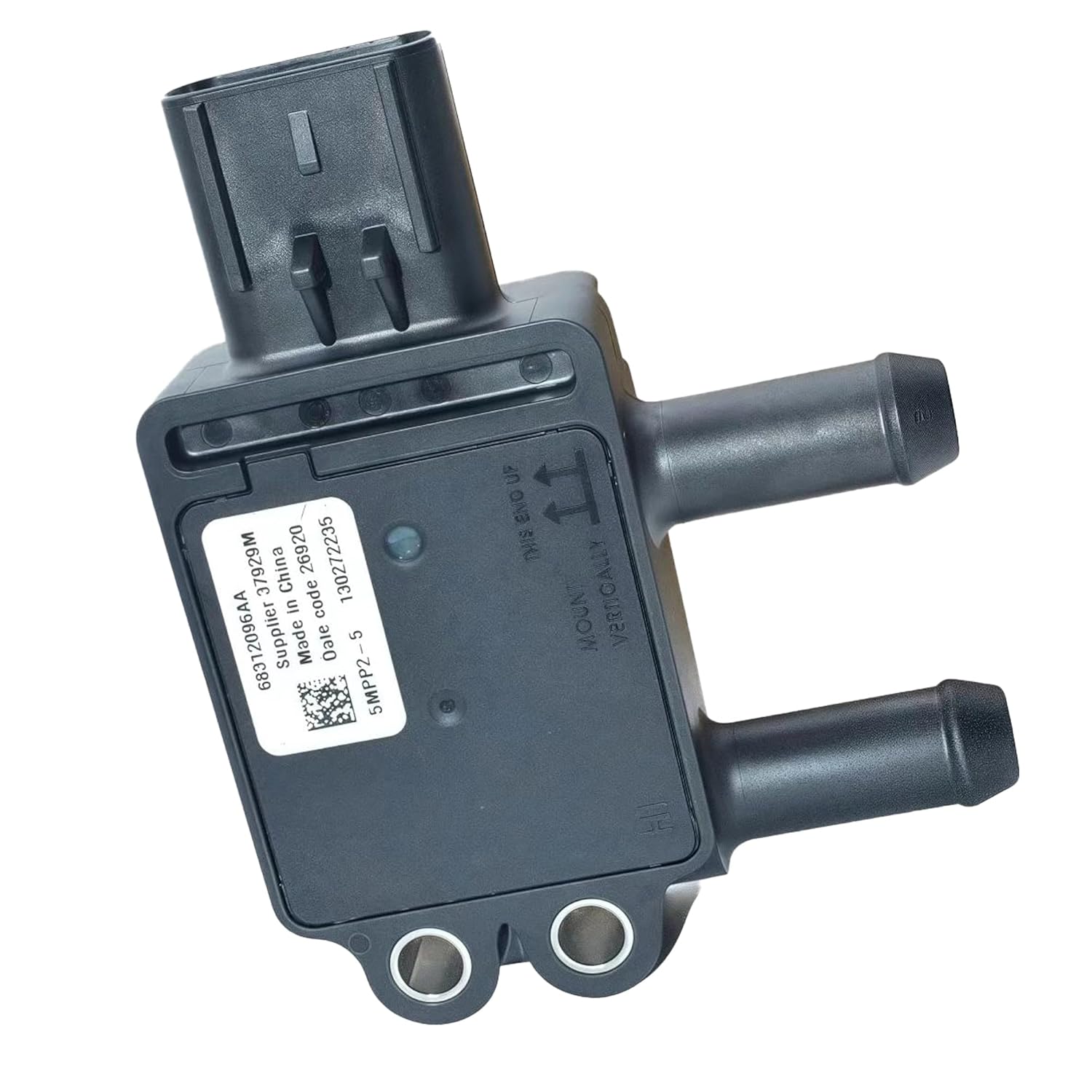 Diesel Particulate Filter Pressure Sensor 68312096AA 68312096AB Replacement for Ram 2500 3500 4500 5500 L6 6.7L 2019-2023