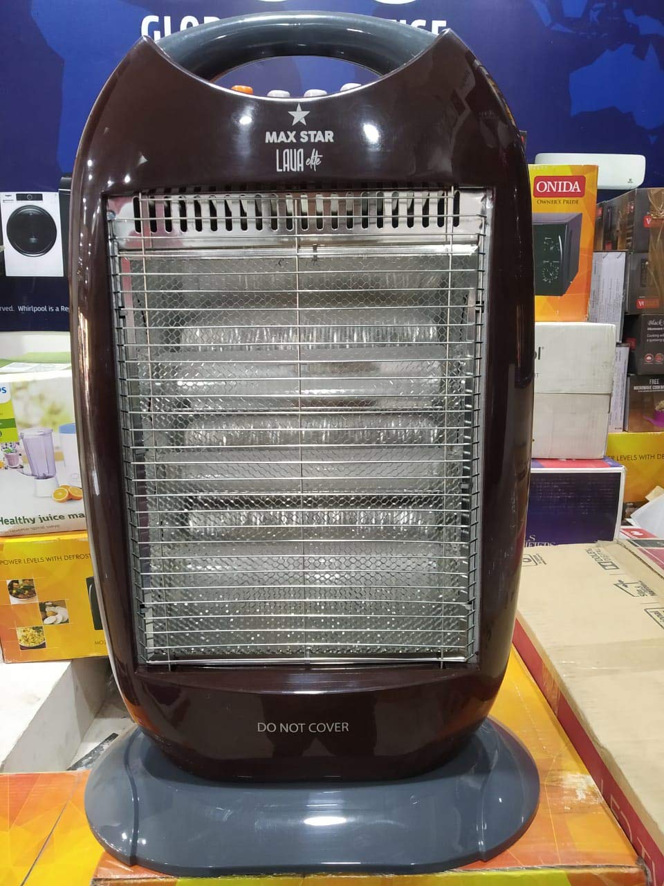 Max Star Lava Dlx (White and Red)