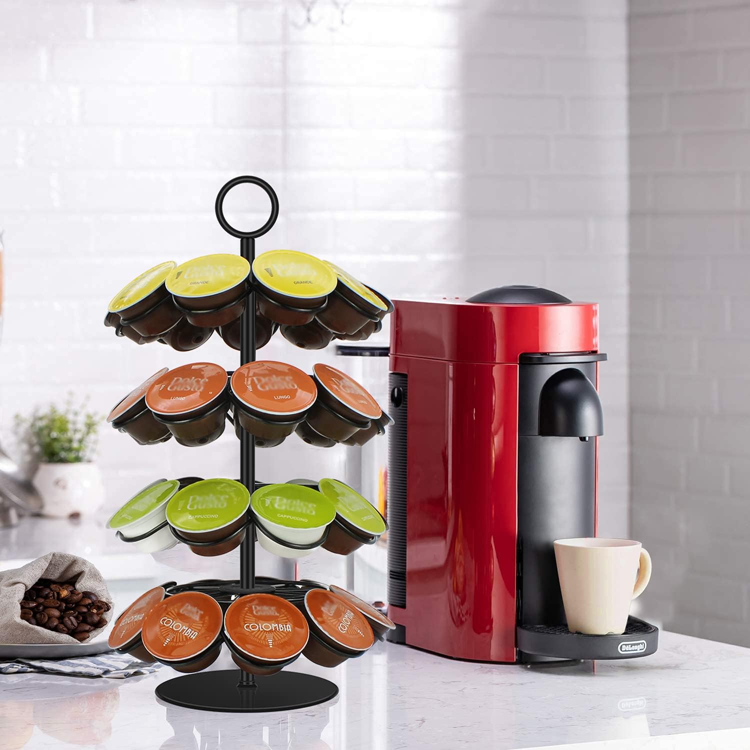 support dosettes DOLCE GUSTO MINI ME Cafetière, Machine à Café KRUPS KP120510/HG1