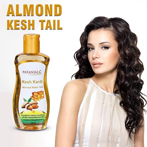 Miniatura 3 de patanjali Kesh Kanti Aceite de Almendra para el Cabello - 3.4 fl oz / 3.38 fl oz