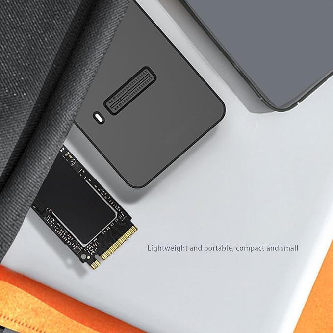 EBTOOLS Estación de Acoplamiento M.2 SSD a USB, Adaptador NVMe NGFF SATA miniatura 4