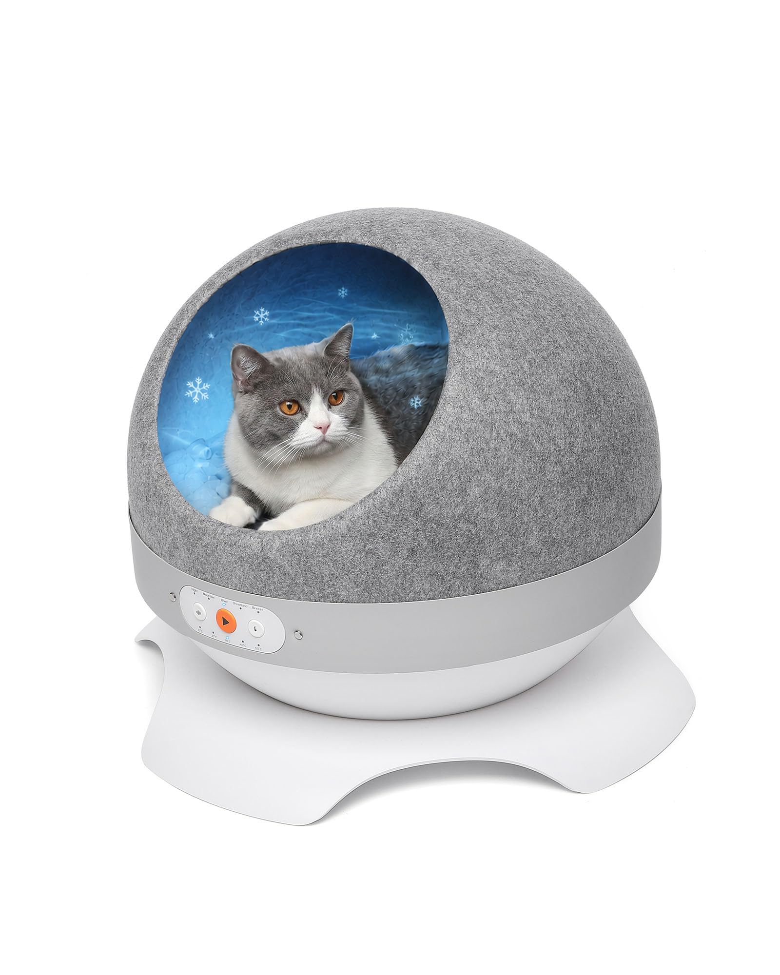 Intelligentes Katzenbett mit TEC Kühlung & Heizung, 10–50°C