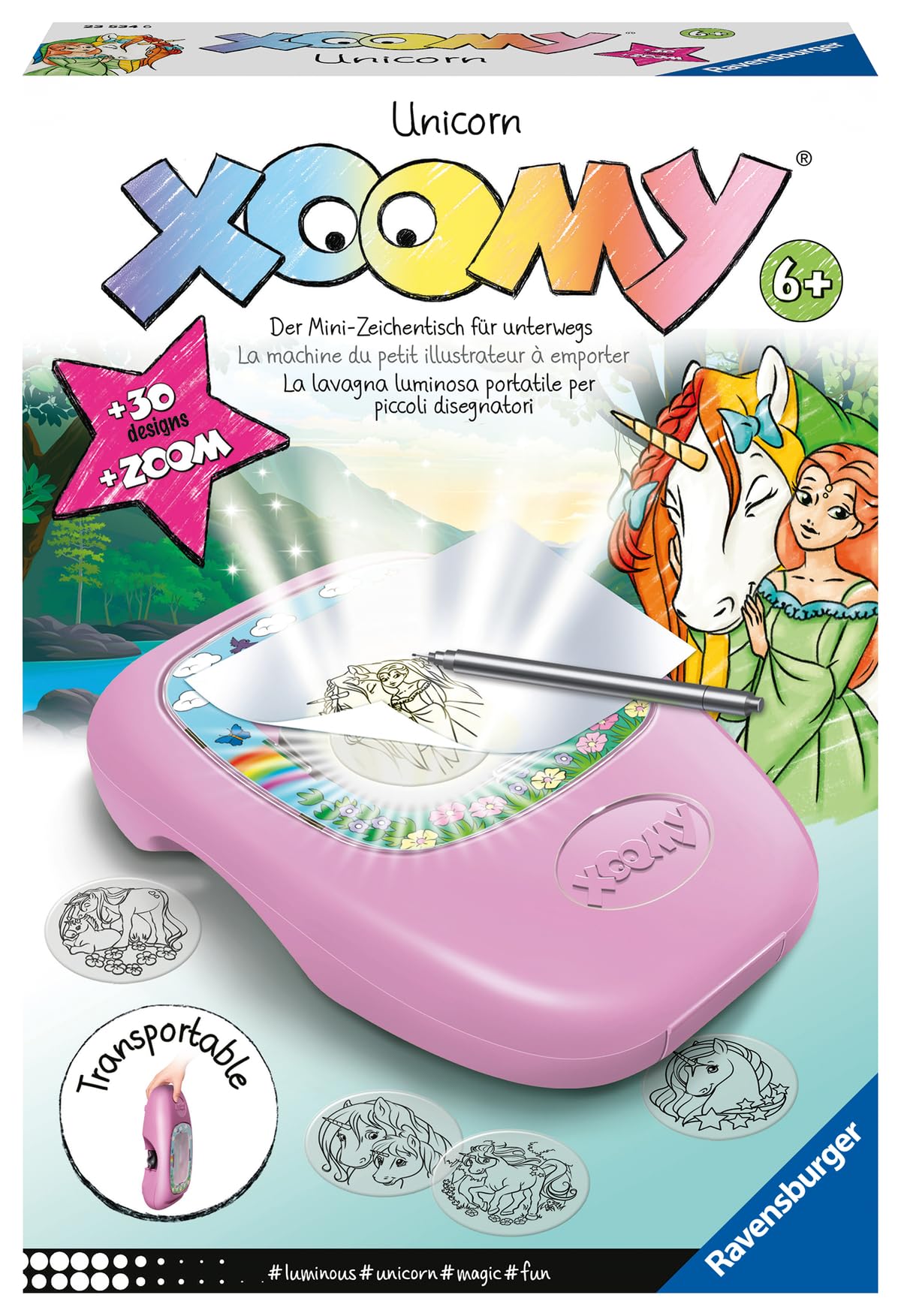Ravensburger Xoomy Licorne Dessin Enfant Loisir créatif Dès 6 Ans Version française