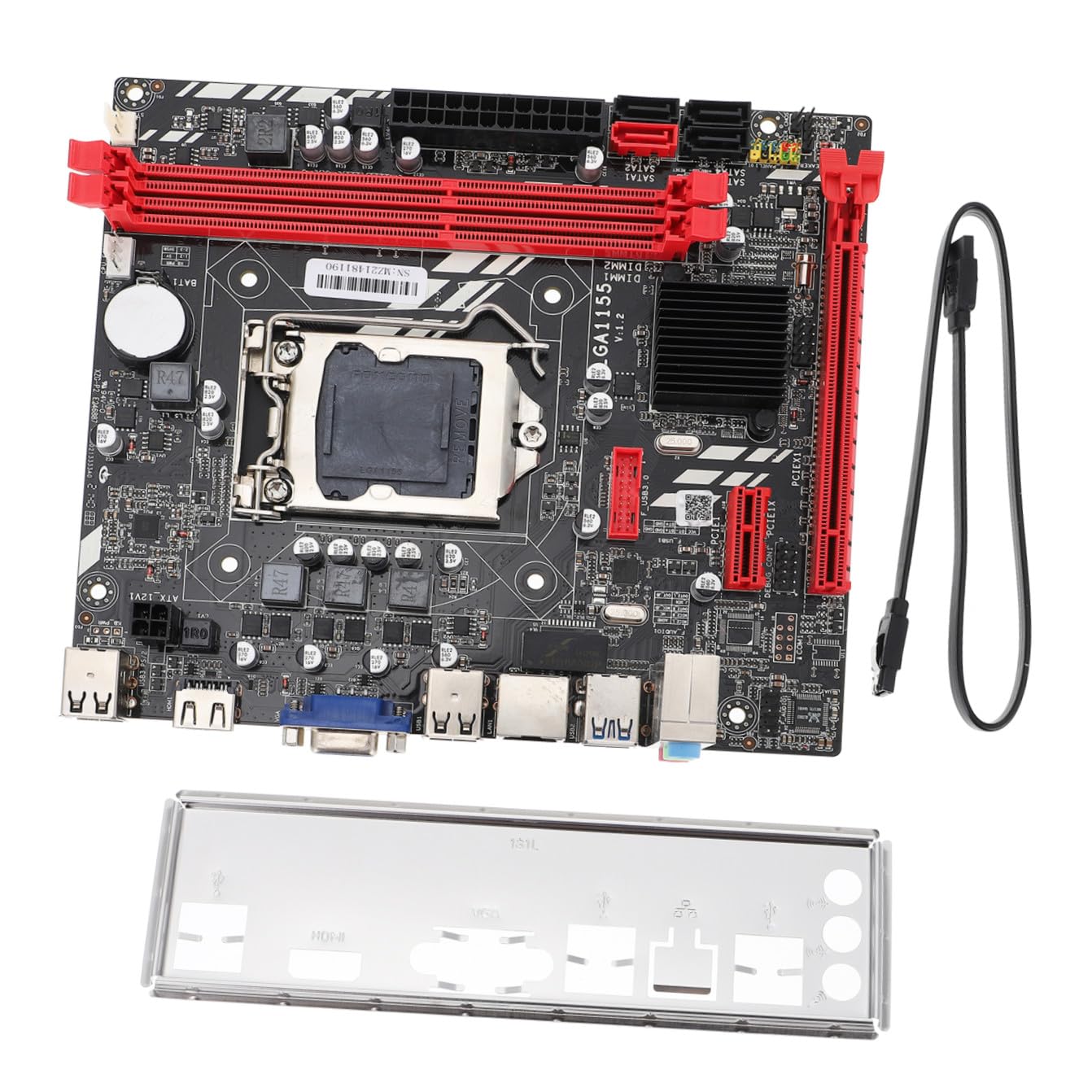 Płyta Główna Podwójna Płyta Główna Komputera Czarna Płytka Pcb