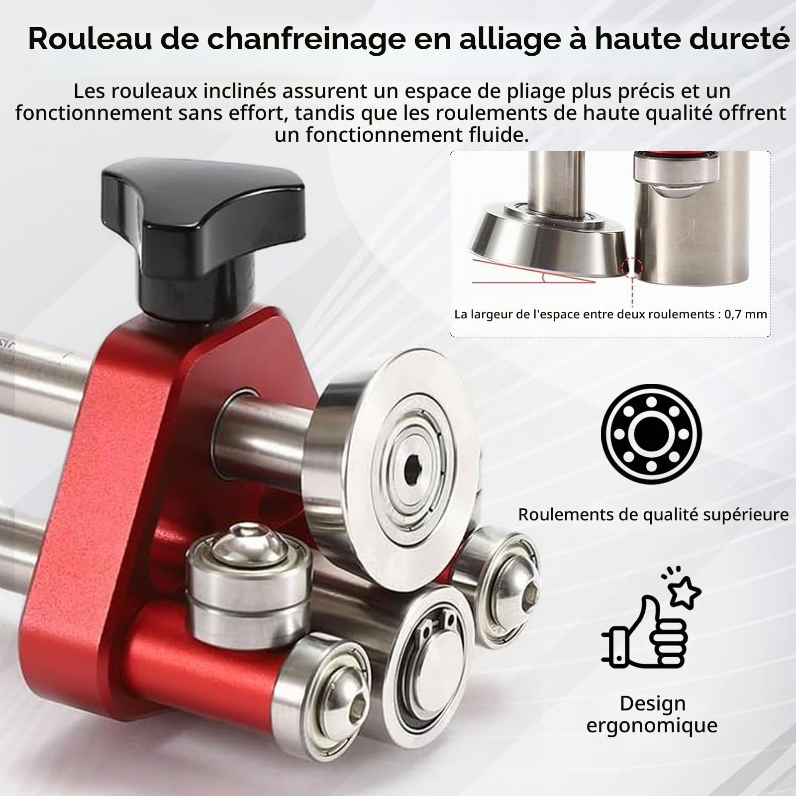 Cintreuse De TôLe, Outil De Pliage Coupe-Bordures Pour MéTaux Outil De Travail De La TôLe Outils De Couvreur Cintreuse Manuelle Machine à Cintrer Portative