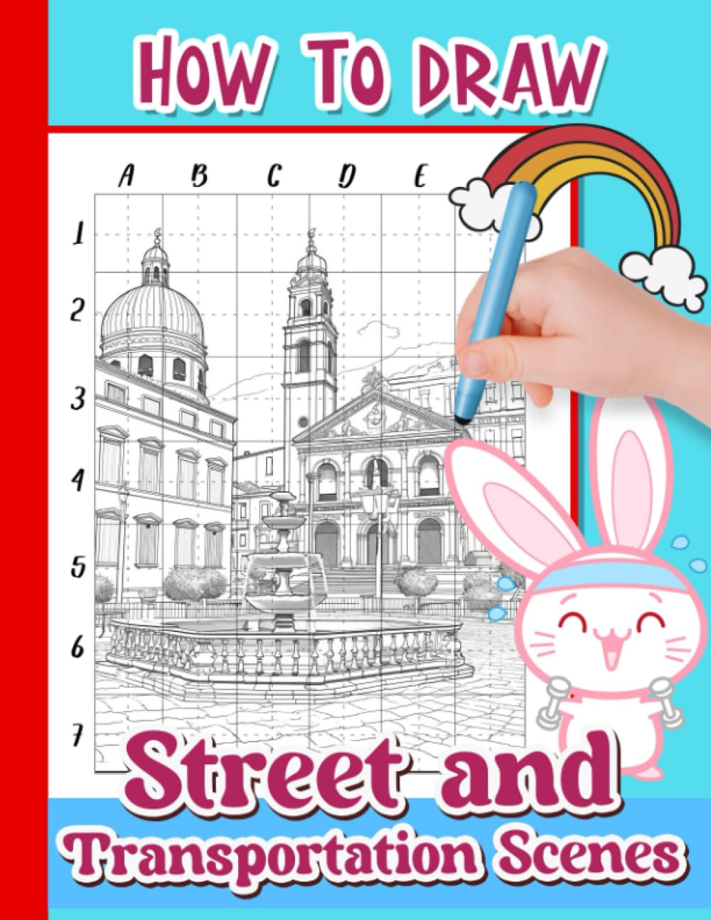 How To Draw Street and Transportation Scenes: Step-by-Step Drawing Guide for Exploring Cities Worldwide - Create Vibrant Scenes of Urban Life and Different Countries