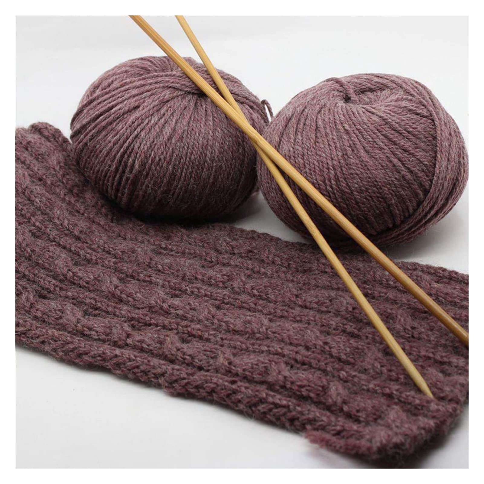 Włóczka szydełkowa, włóczka bawełniana, Przędza z mieszanki wełny Yak Cashmere do robienia na drutach szydełka 800g 30 kolorów
