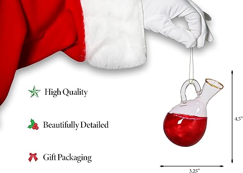 Miniatura 3 de Adorno de cristal para decantador de vino  Colección de bebidas