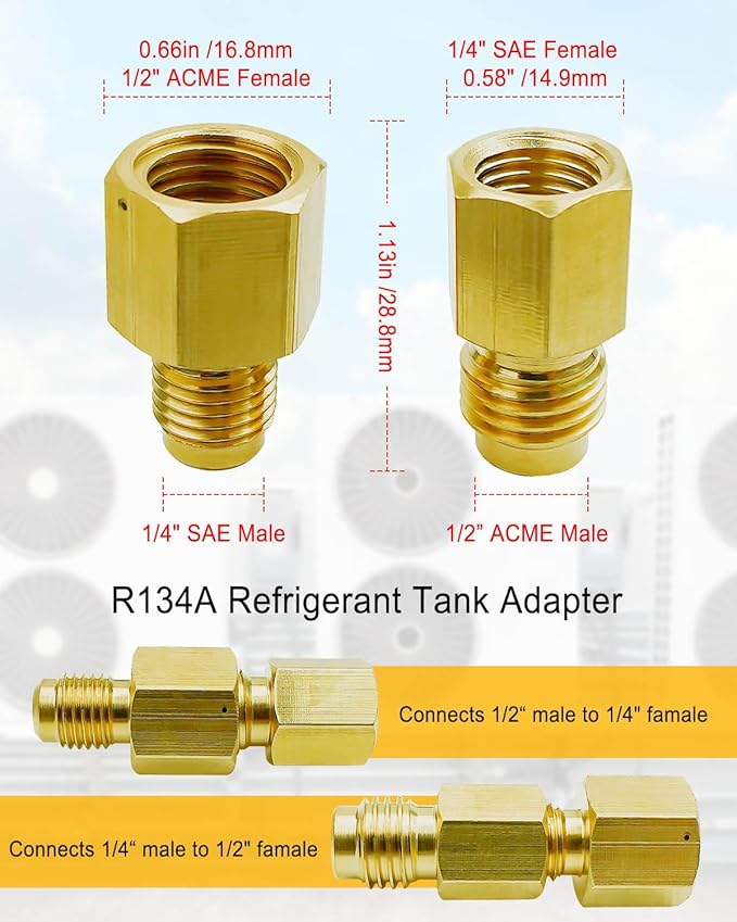 Válvula de Bola Compacta Angulada para Refrigerante AUGREX miniatura 2