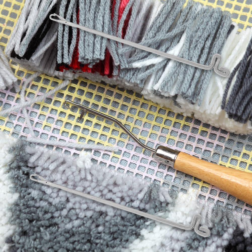 50 Ganci Riprendi Maglie In Acciaio Inox, Aghi Per Cucito E Riparazione Maglioni E Calzini, Fai-Da-Te - 5