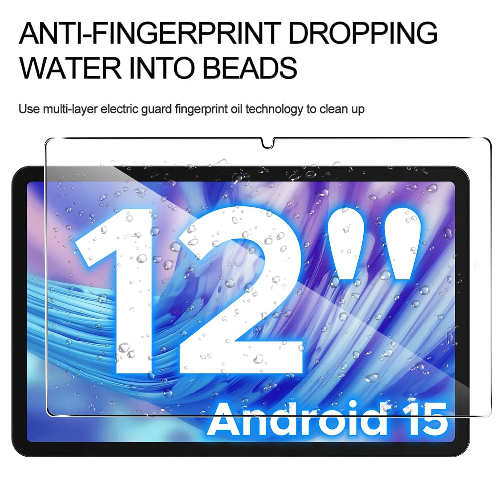 MEMELOKA Vetro Temperato per DOOGEE Tab G6 Max 13.4 Pollici, 2 Pezzi Durezza 9H Antigraffio HD [Anti-Impronta][Senza Bolle] Pellicola Protettiva per DOOGEE Tab G6 Max