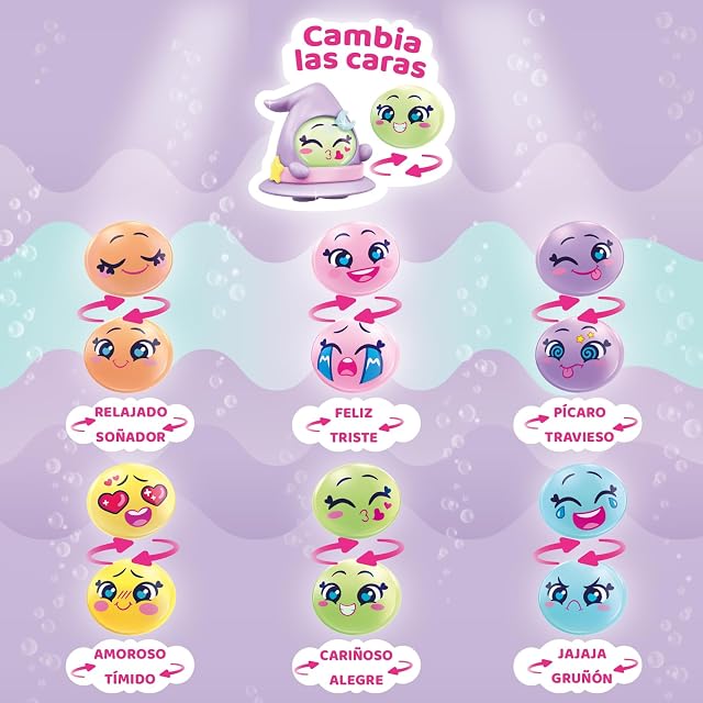 Foto 6 de 8 de MOJI POPS Pearl Series - One Pack. Caja con 24 Sobres Sorpresa con Figuras coleccionables con caritas…