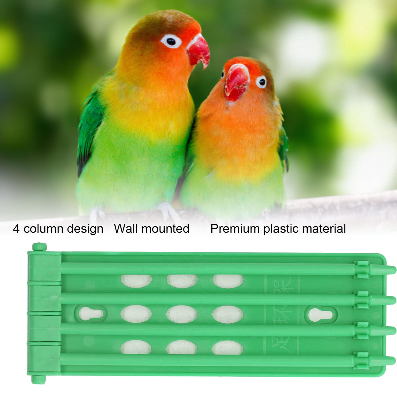2-stuks Duivenpootbandhouder – Lichtgewicht Plastic Standaard, Voor Ringen, Identificatie En Training, 19,7x7,4x1,5 Cm