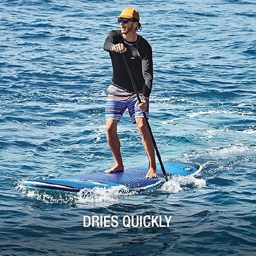 Miniatura 6 de Speedo Camiseta de natación para hombre, manga larga, ajuste holgado, protección ultravioleta