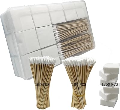 Gun Cleaning Supplies Includes 1350 Pieces Lint Free Gun Cleaning Patches 6