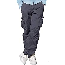 Skylinewears Mens Wild Cargo Pants - Tactical Military Combat Pants, Lightweight 8-Pocket Outdoor Work Trousers
