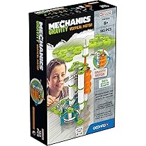 Geomag – Mechanics Gravity Vertical Motor – Gioco Educativo e Creativo per Bambini – Costruzioni Magnetiche, Motore Verticale con Blocchi Magnetici – Confezione da 183 Pezzi