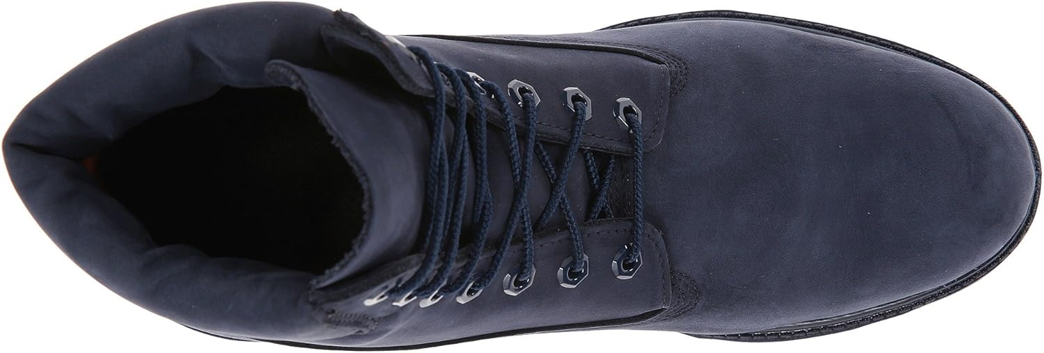Timberland Men's 6-Inch Premium Waterproof Boot 10 Wide Navy