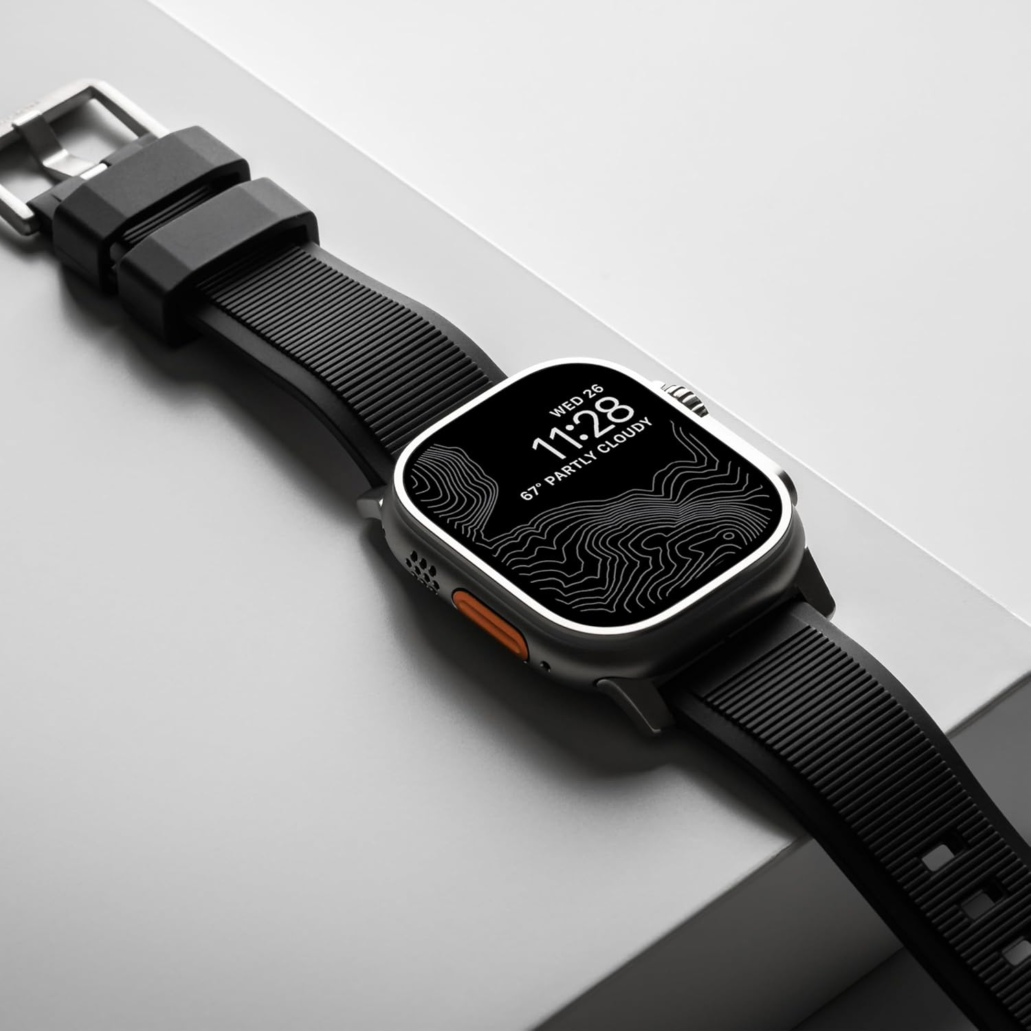 NOMAD Rugged Band for Apple Watch, Adventurous Rugged Band for Men and Women