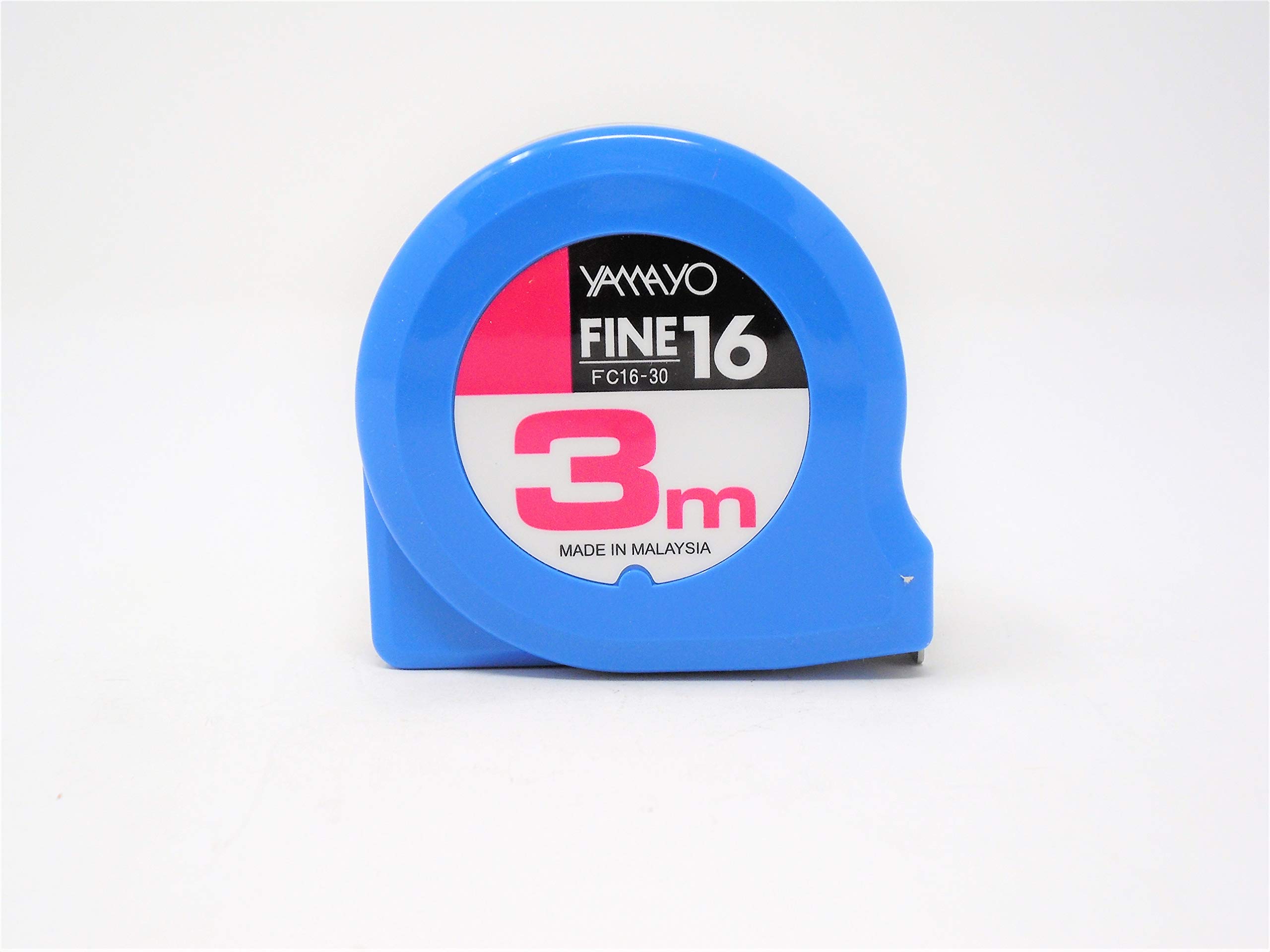 ATHOR Cinta métrica flexómetro S/FRENO (3 mts x 16 mm) Blanco-azul