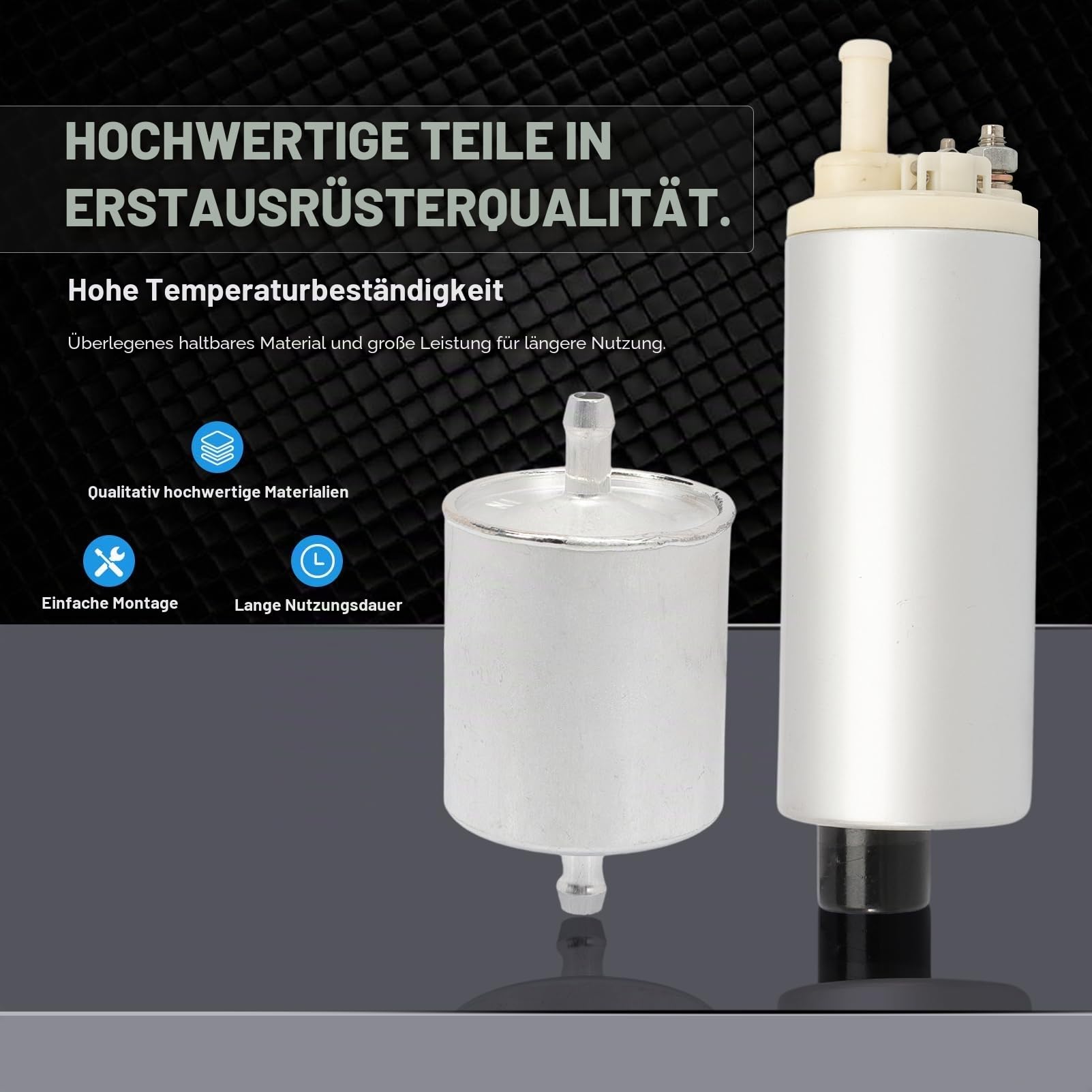 Kraftstoffpumpe Benzinpumpe Motorrad Für BMW GS K R K1 K75 R100 K1100 RT LT 1100 1150 1200 ECE Mit Kraftstofffilter, Sieb Und Schlauch