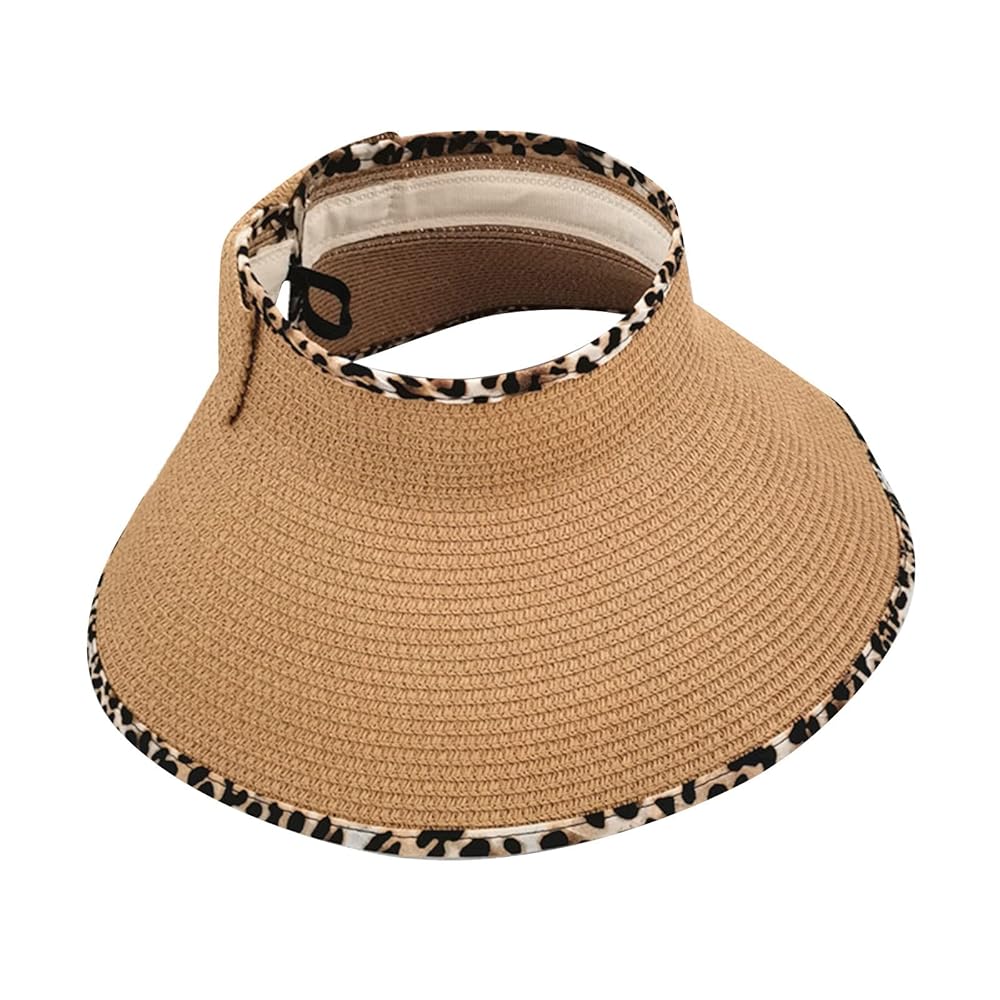 Golf Visor Womens Kukuzhu Spring Summer Wide Brim Sun Visor Hats